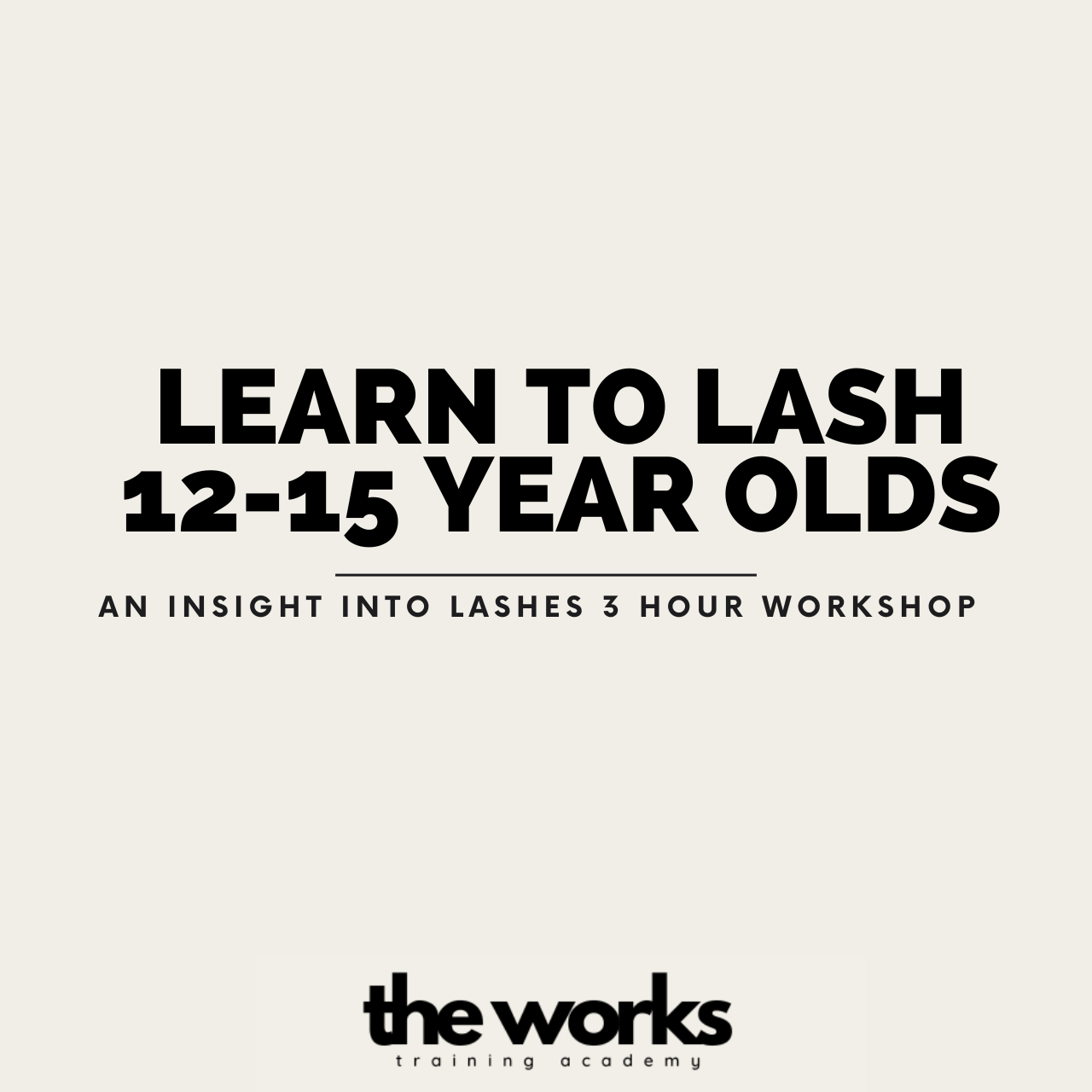 Learn to Lash Workshop