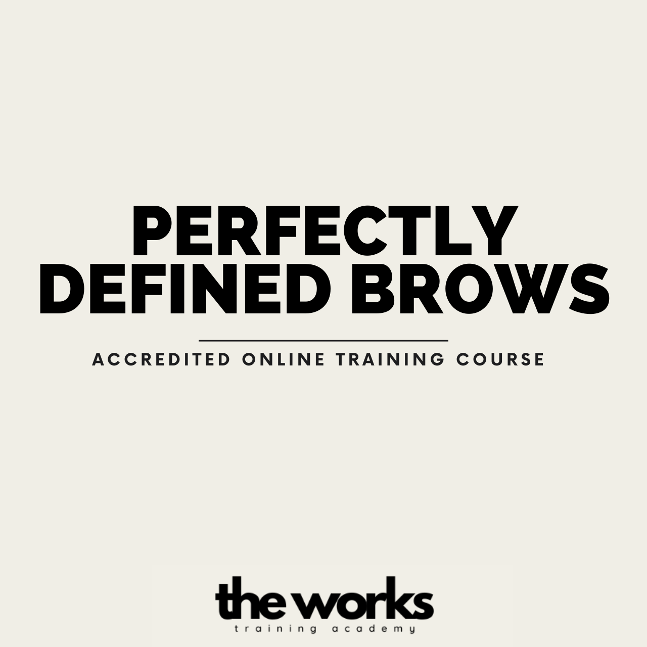 Perfectly Defined Brows - Online